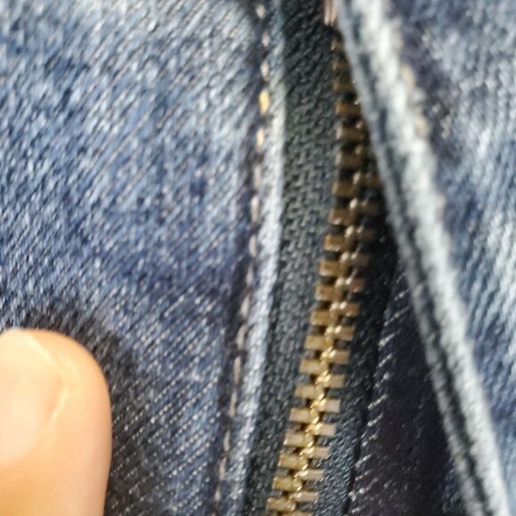 Seven7 Jeans Womens Size 14 Blue Slim Straight Stretch Denim Classic - Picture 9 of 11